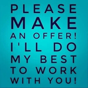 See something you like, please make an offer😍😍😍